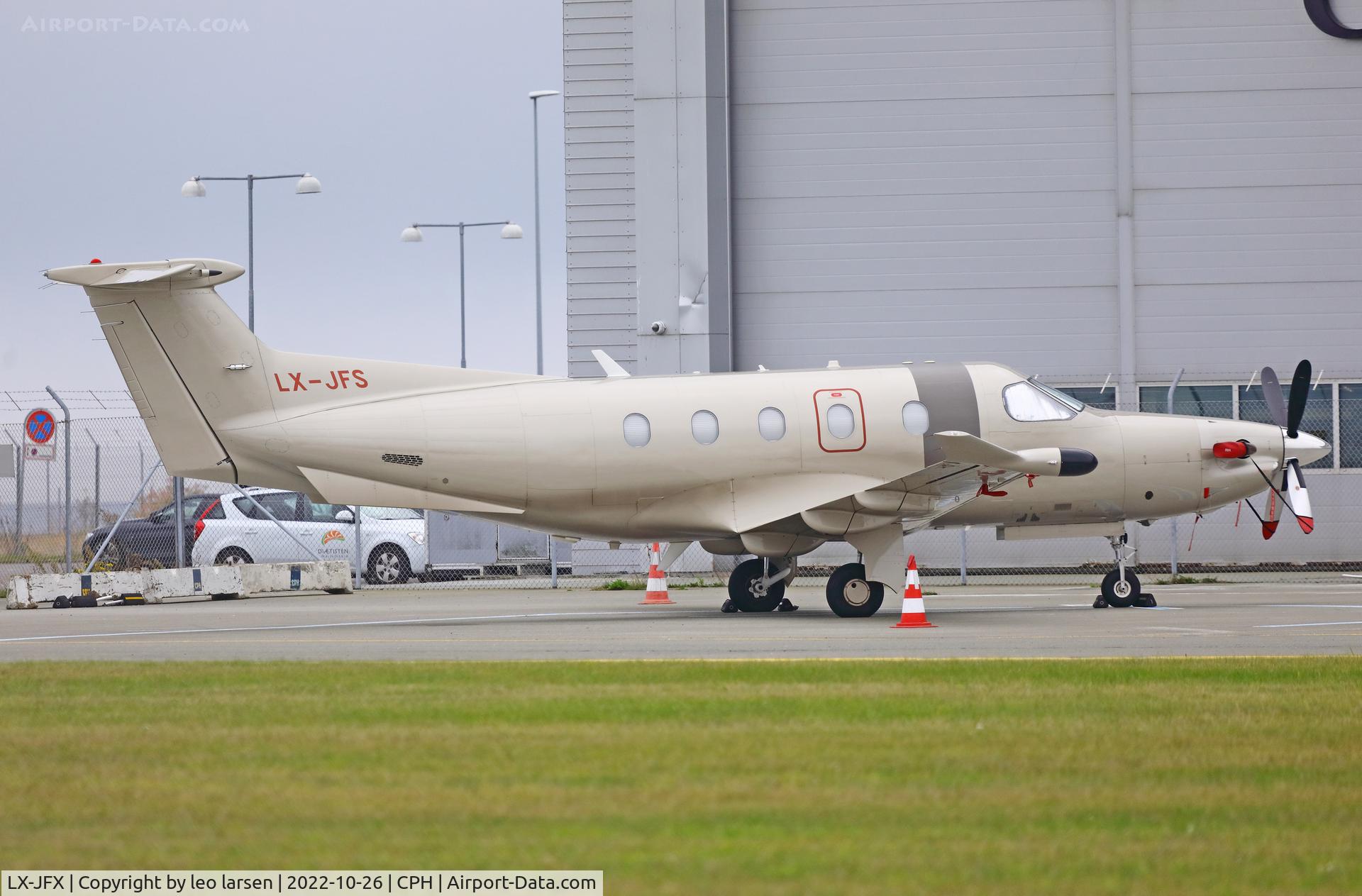 LX-JFX, 2014 Pilatus PC-12/47E C/N 1510, Copenhagen 26.10.2022