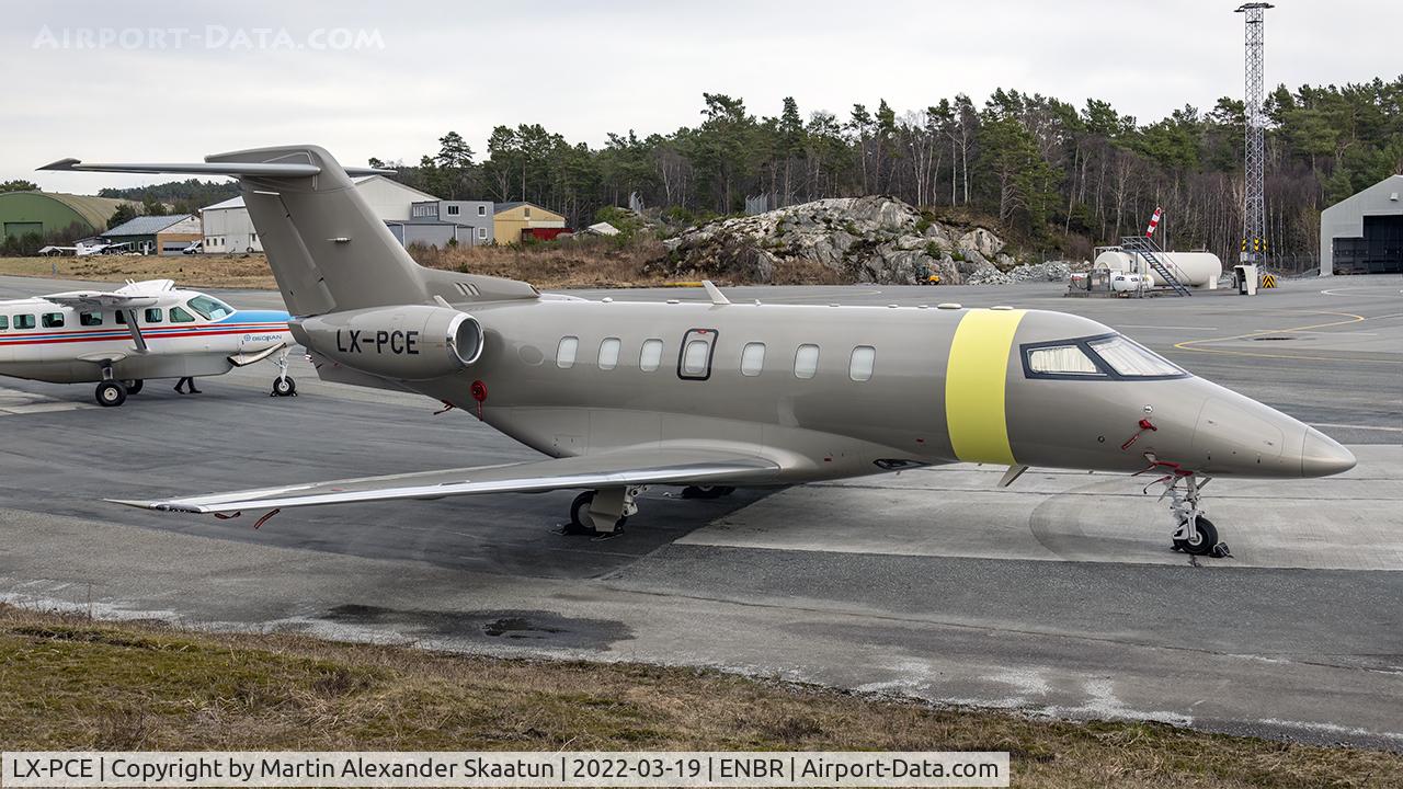 LX-PCE, 2020 Pilatus PC-24 C/N 200, Parked.
