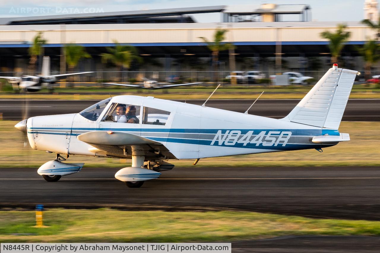 N8445R, 1966 Piper PA-28-140 C/N 28-22329, New aircraft on data base