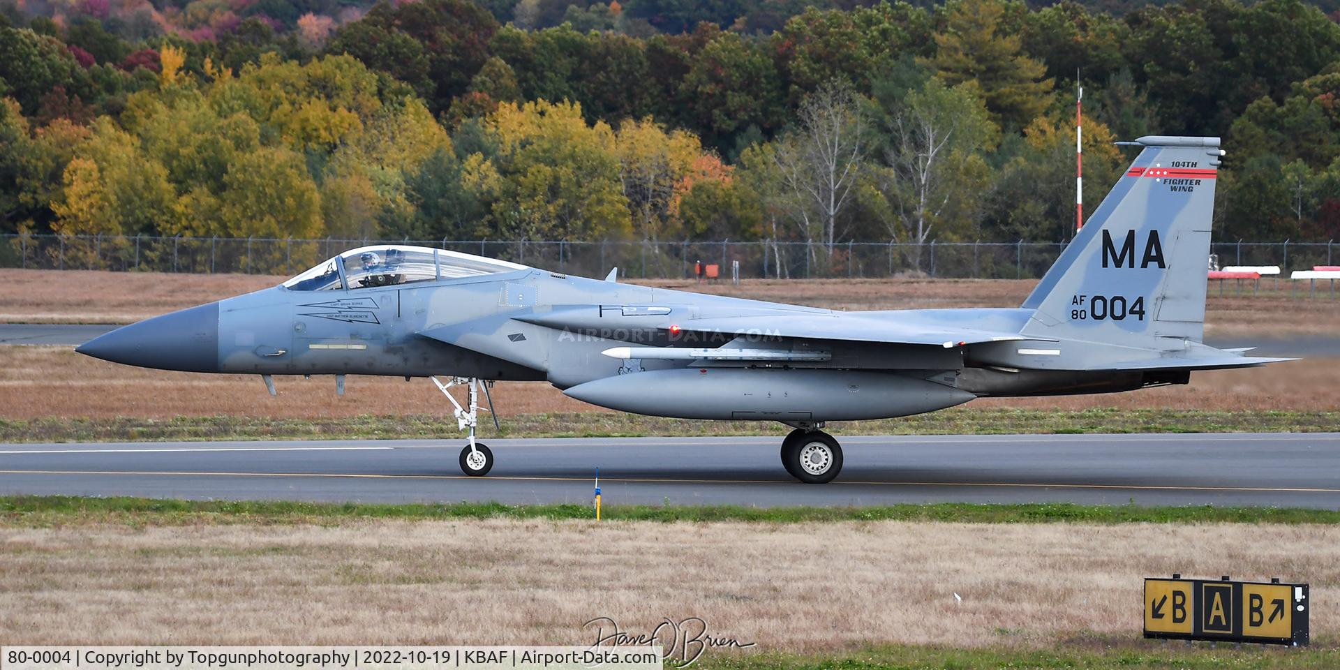 80-0004, 1980 McDonnell Douglas F-15C Eagle C/N 0638/C153, SLEIGH13 back to the guard ramp.