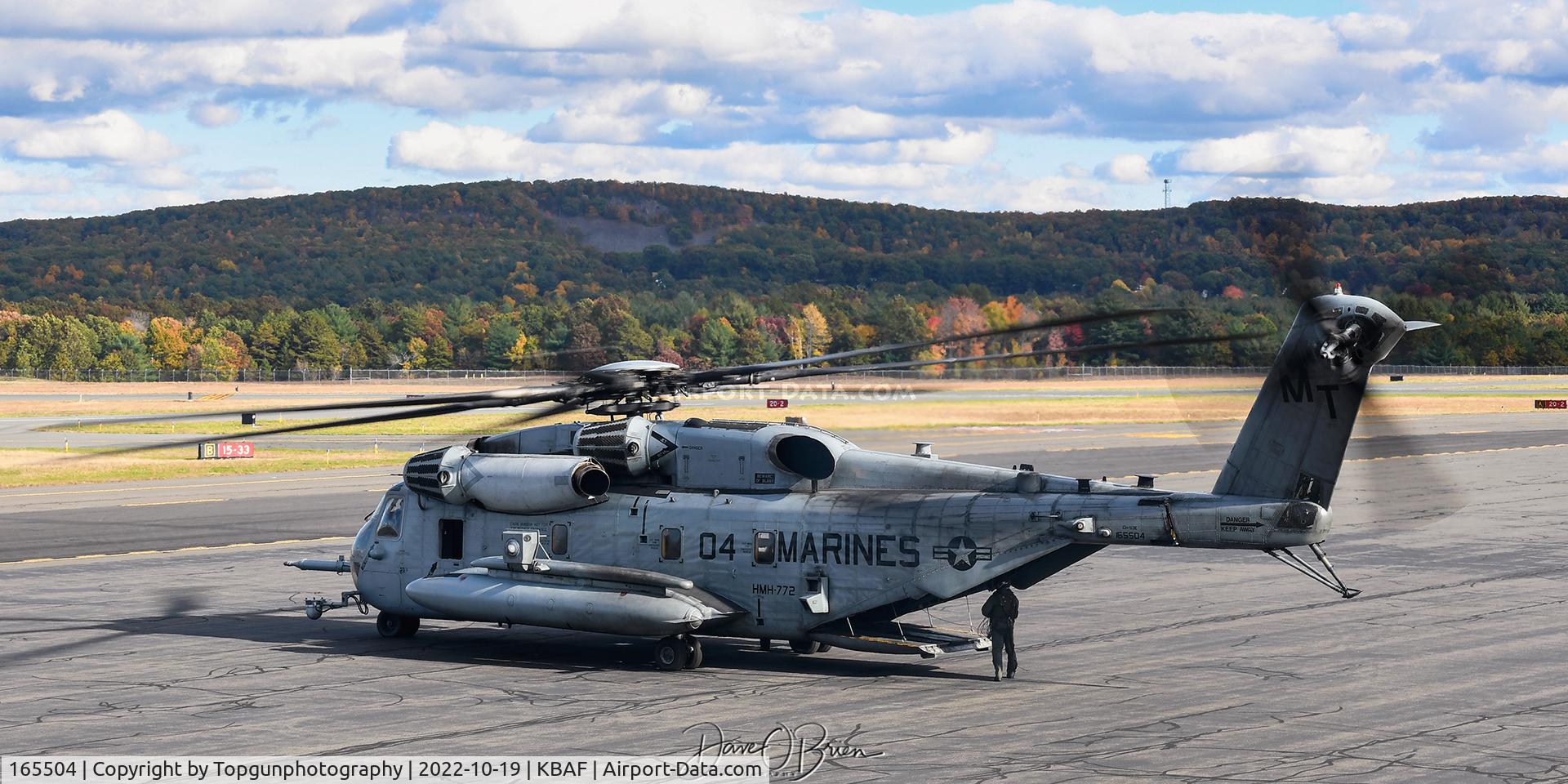 165504, Sikorsky CH-53E Super Stallion C/N 65-654, HUSTLER11 fires up to head home