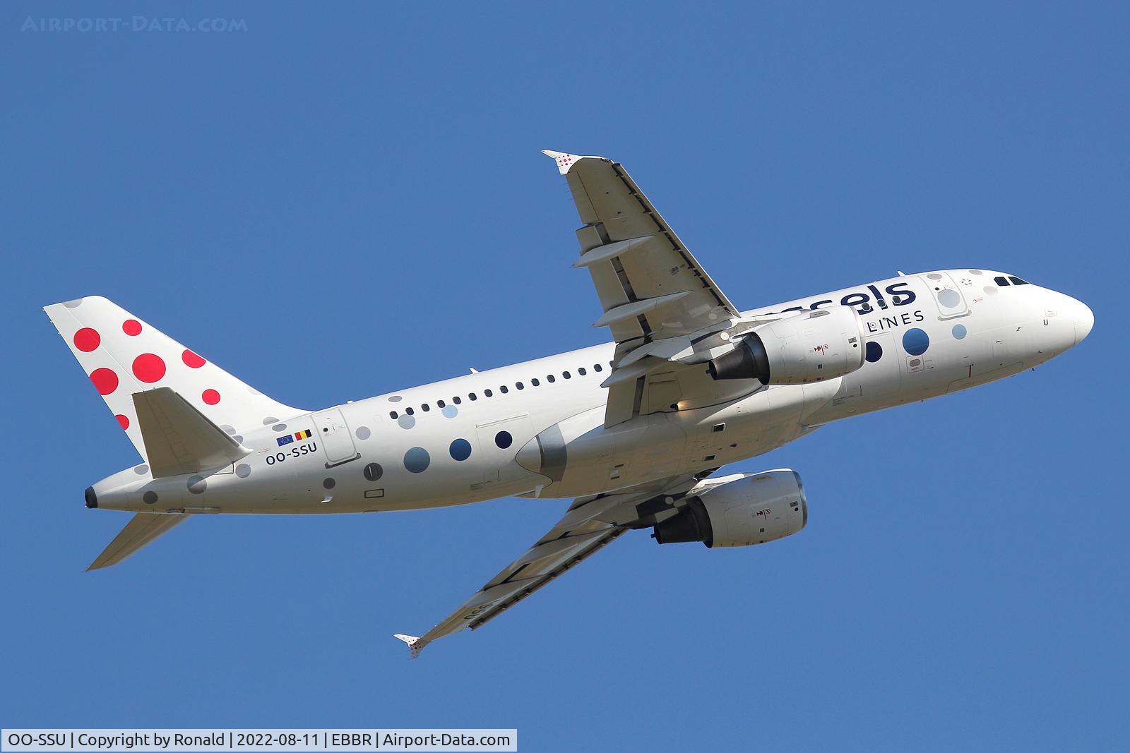 OO-SSU, 2004 Airbus A319-111 C/N 2230, at bru