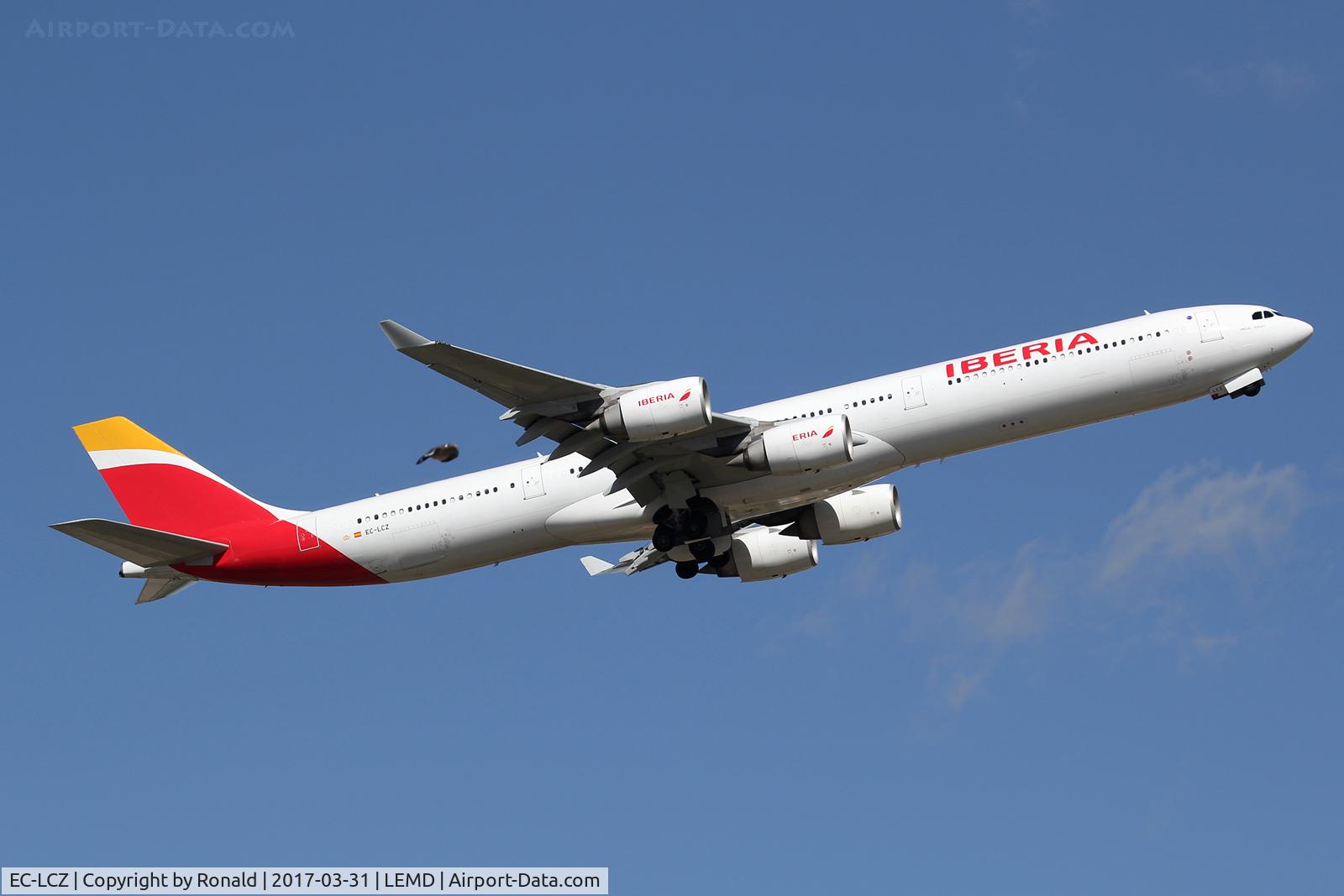 EC-LCZ, 2009 Airbus A340-642X C/N 993, at mad