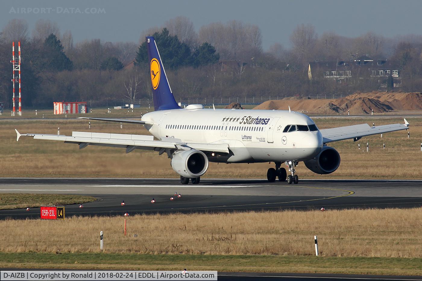 D-AIZB, 2009 Airbus A320-214 C/N 4120, at dus