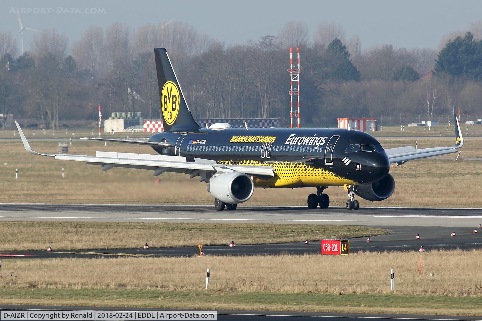 D-AIZR, 2013 Airbus A320-214 C/N 5525, at dus