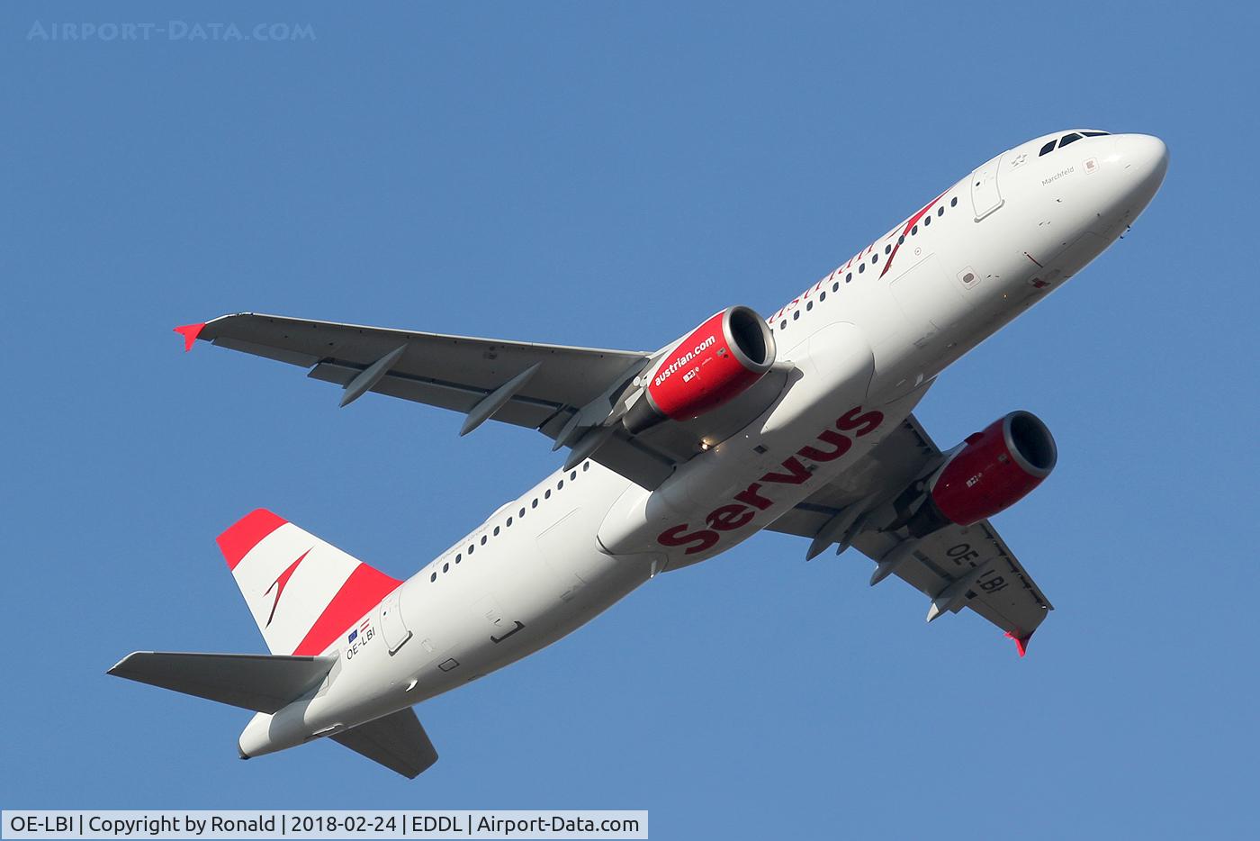 OE-LBI, 2003 Airbus A320-214 C/N 1937, at dus