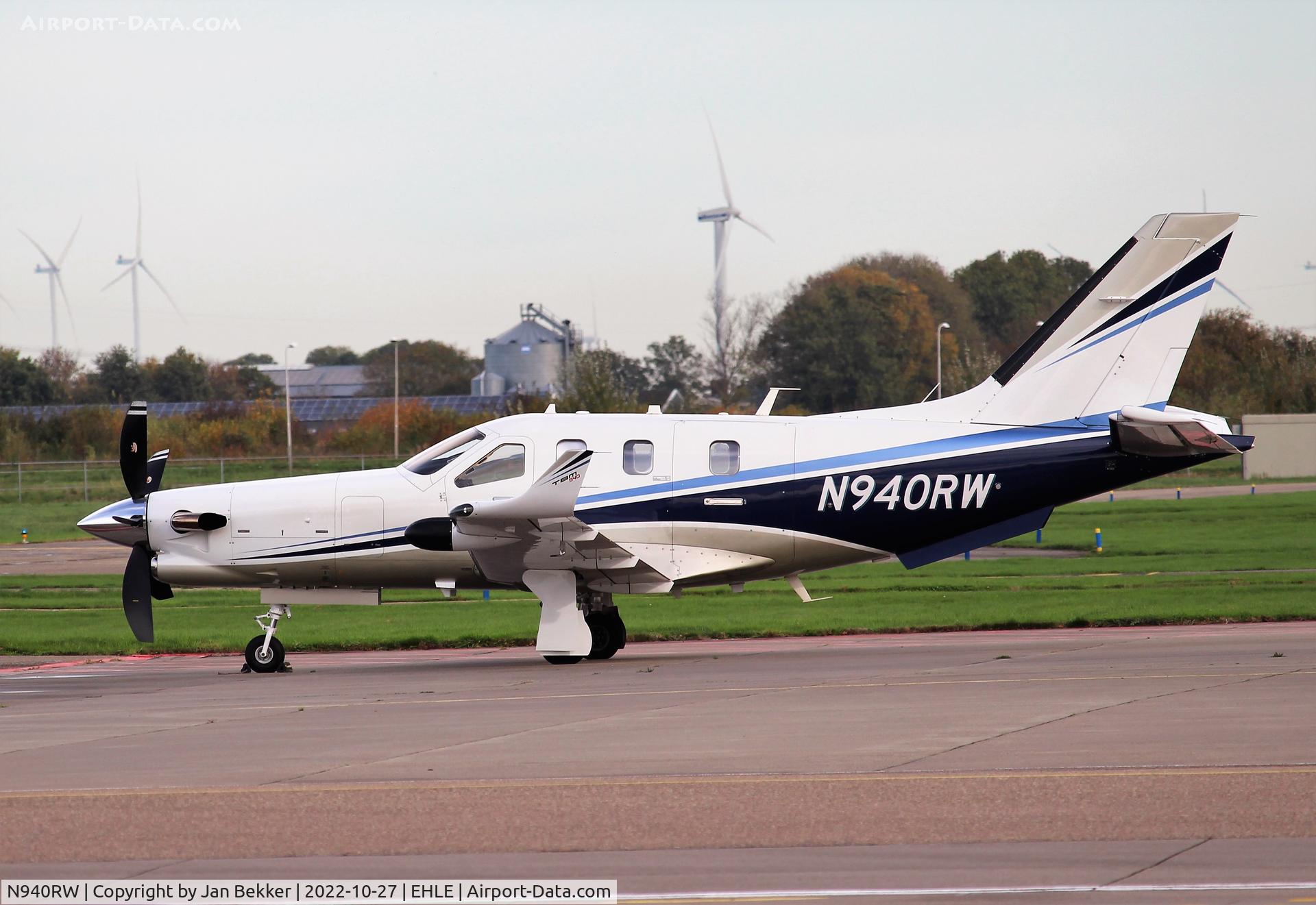 N940RW, 2019 Daher TBM-940 C/N 1303, Lelystad Airport