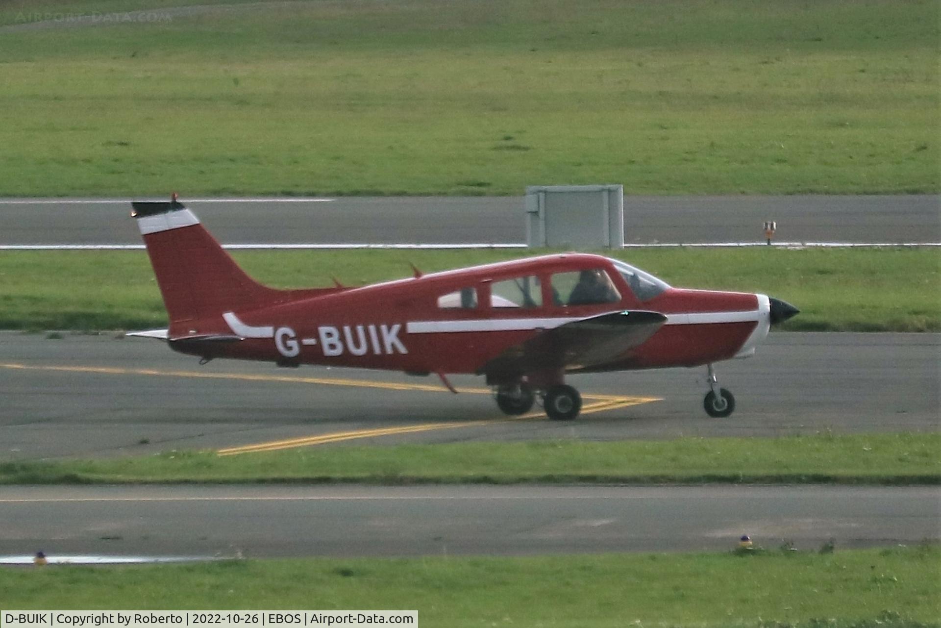 D-BUIK, 1979 Piper PA-28-161 C/N 28-7916469, Engine preheating, (OST - EBOS)