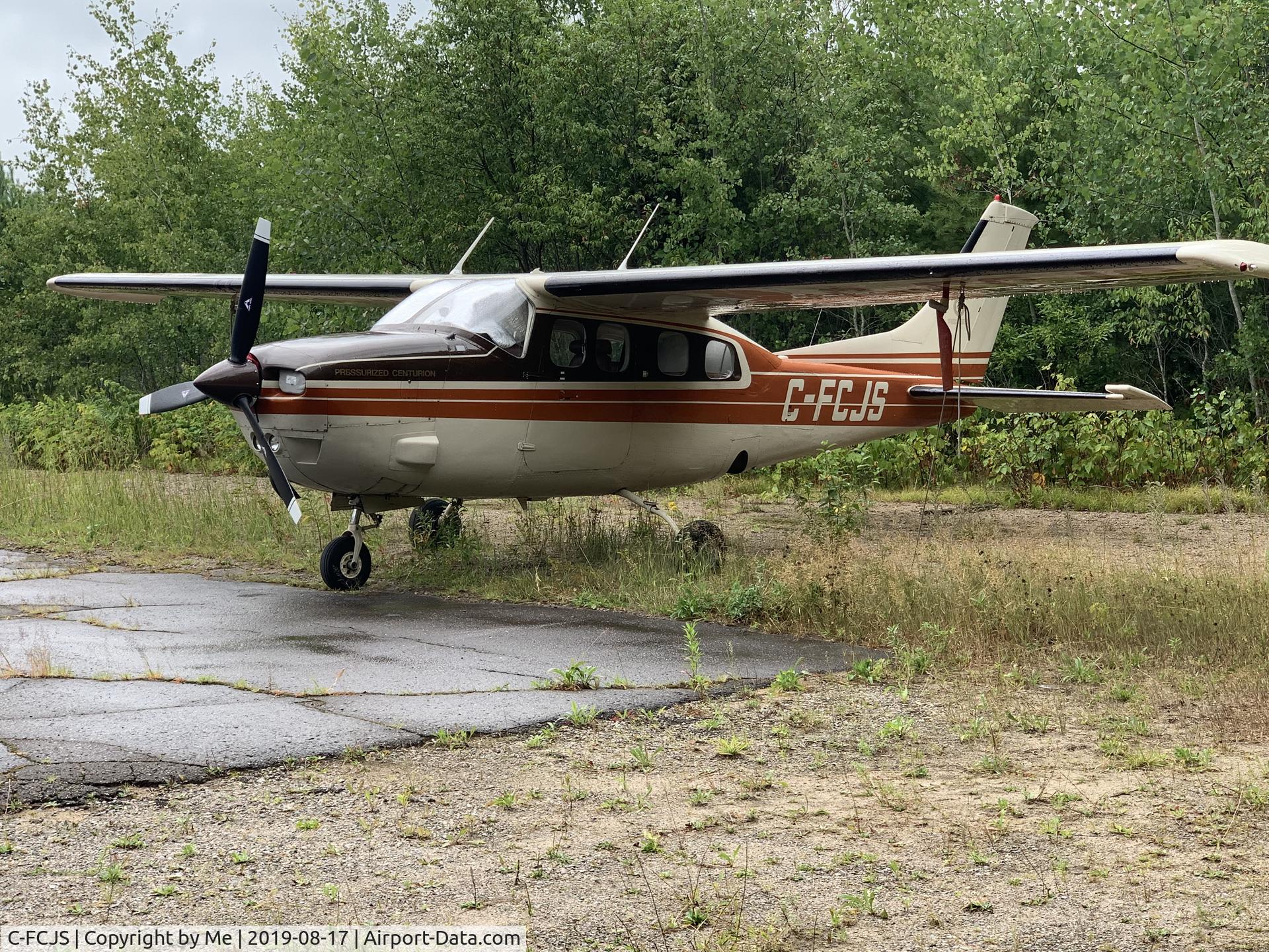 Aircraft C-FCJS, 1978 Cessna P210N Pressurised Centurion, c/n P21000034, Photo taken in Dysart et al, photo by Me