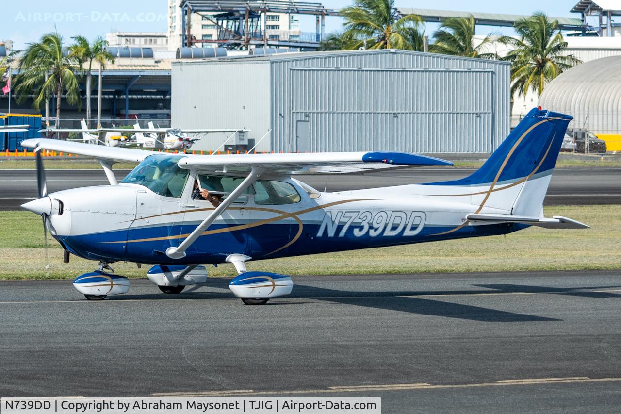 N739DD, 1978 Cessna 172N C/N 17270453, Taxing for Resting