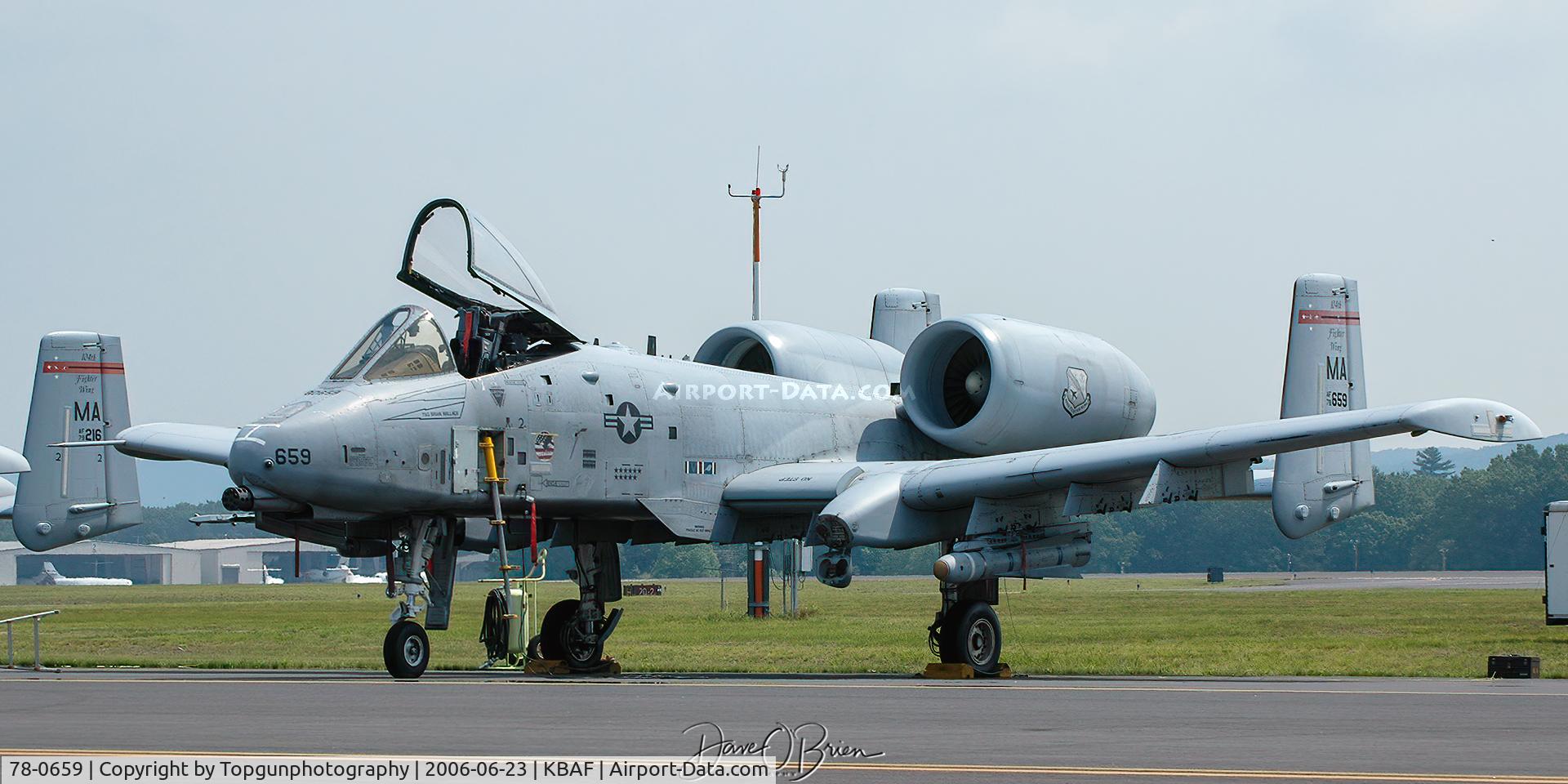 78-0659, 1978 Fairchild Republic A-10A Thunderbolt II C/N A10-0279, A-10 demo bird