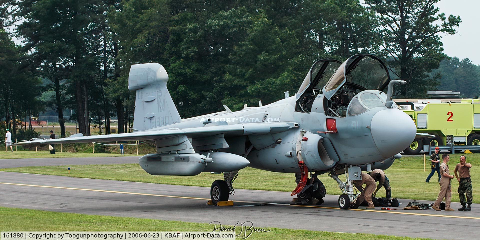 161880, Grumman EA-6B Prowler C/N P-103, 2006 Static Arrival