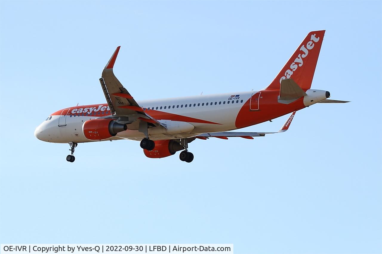 OE-IVR, 2016 Airbus A320-214 C/N 7243, Airbus A320-214, On final rwy 23, Bordeaux Mérignac airport (LFBD-BOD)