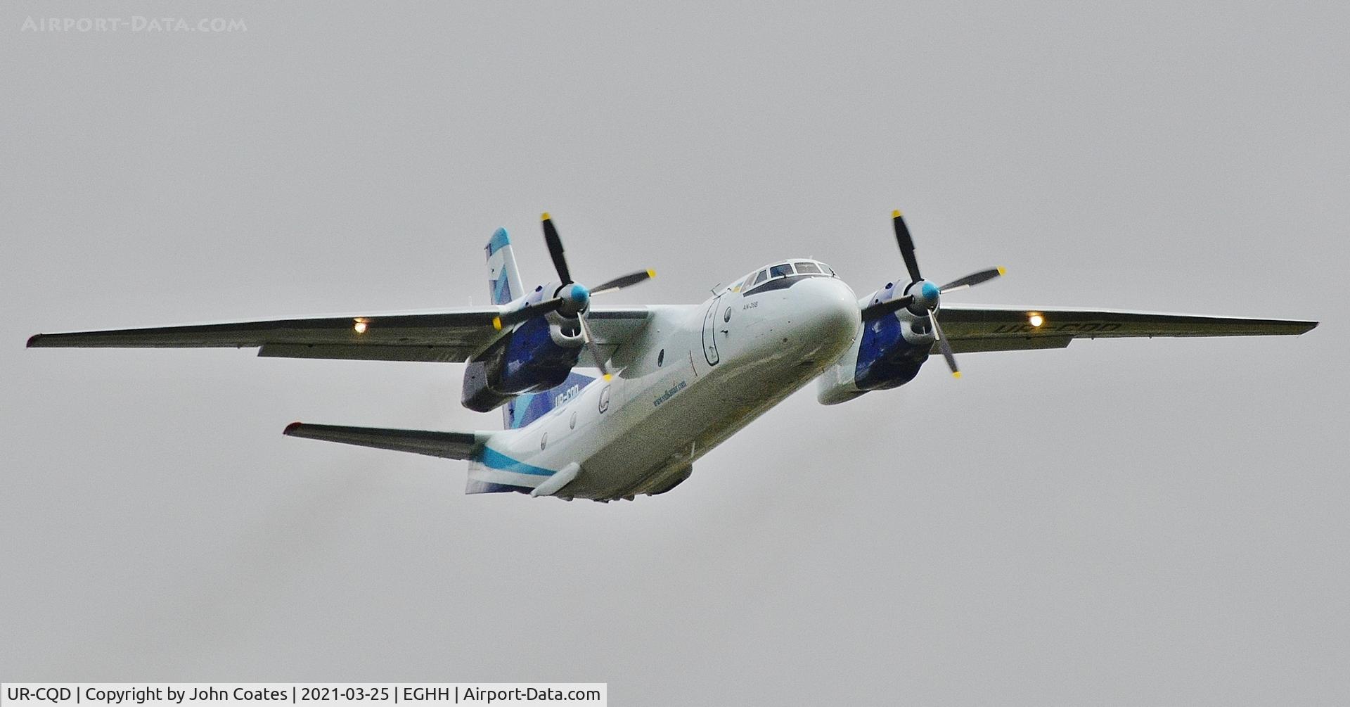 UR-CQD, 1980 Antonov An-26B C/N 10101, Departing off 08