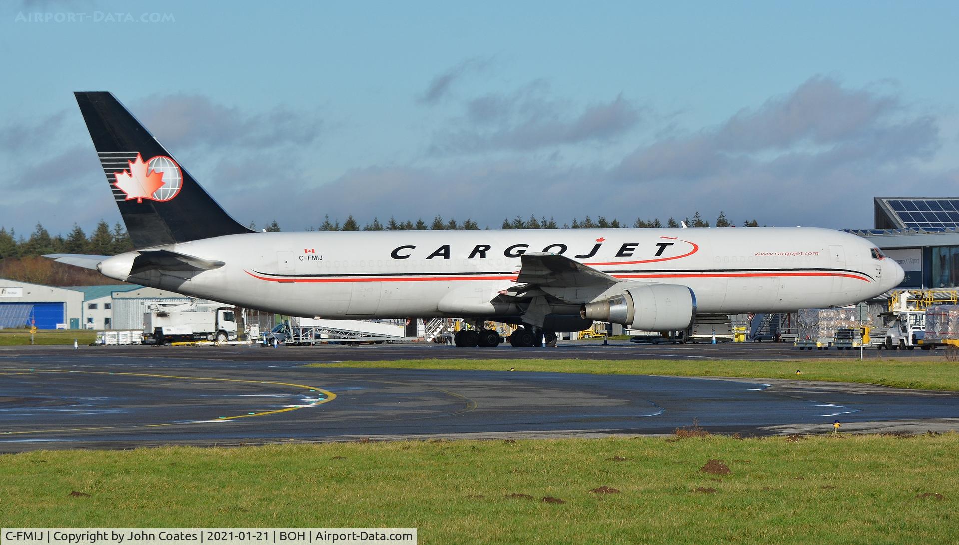 C-FMIJ, 1993 Boeing 767-328/ER C/N 27135, Rare visitor on stand