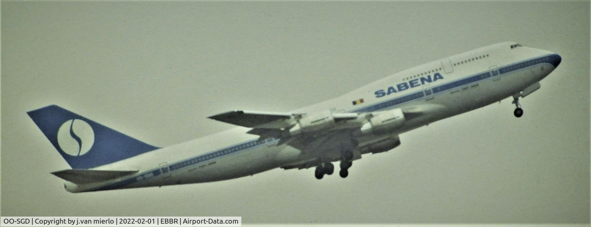 OO-SGD, 1990 Boeing 747-329M/SF C/N 24837/810, Slide scan