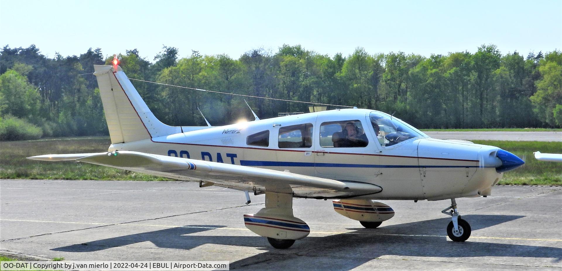 OO-DAT, 1980 Piper PA-28-161 Cherokee Warrior II C/N 28-8016066, Belgium