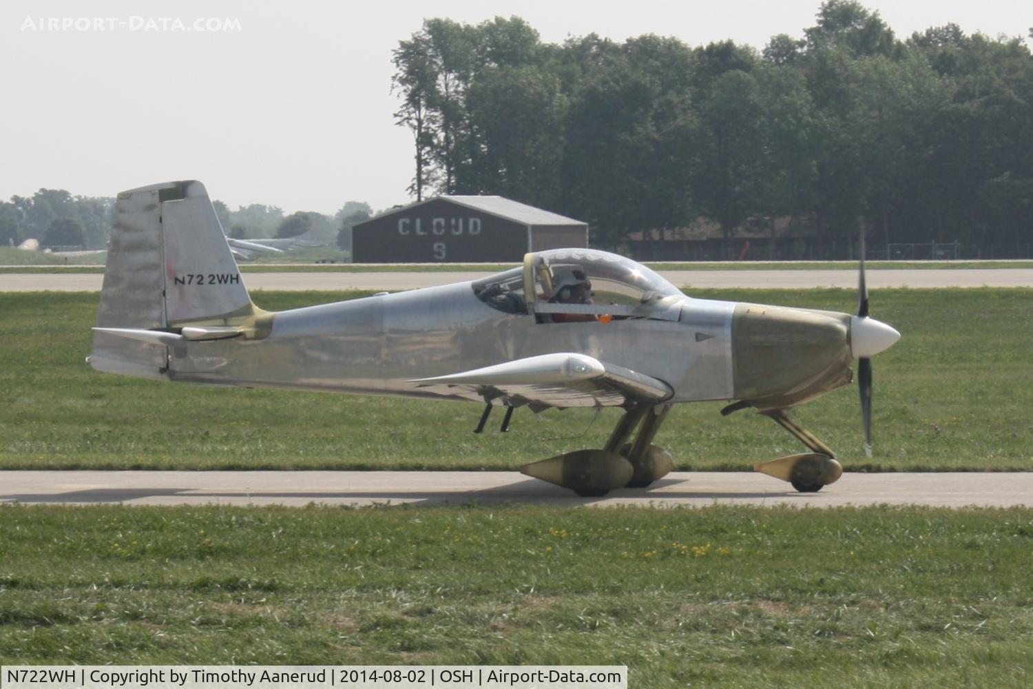 N722WH, 2007 Vans RV-9A C/N 90691, 2007 Vans RV-9A, c/n: 90691, AirVenture 2014