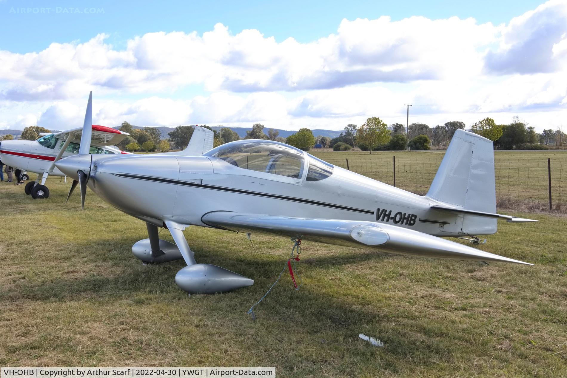 VH-OHB, 2005 Vans RV-7 C/N 72181, AAAA fly in Wangaratta 2022