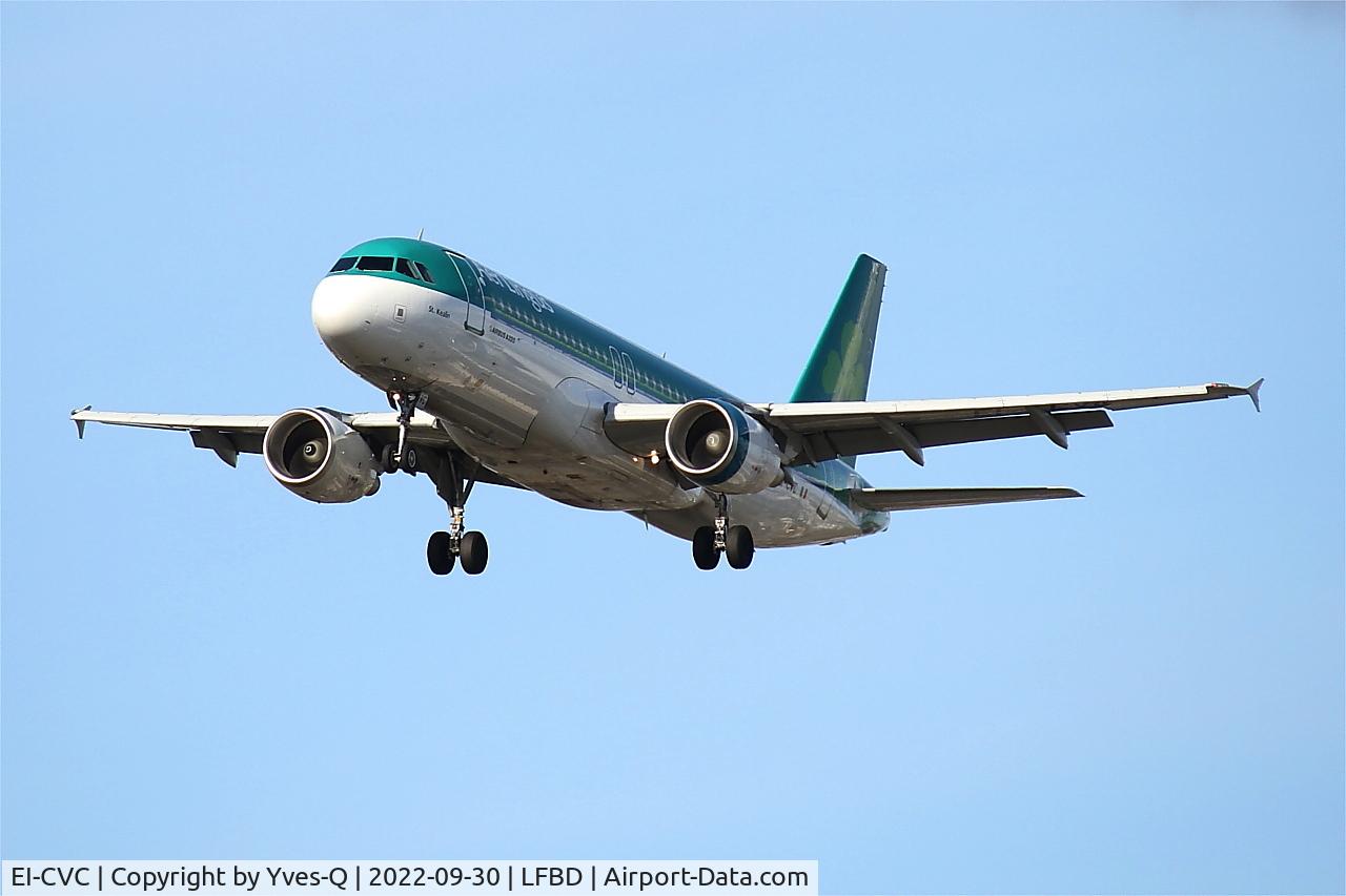 EI-CVC, 2001 Airbus A320-214 C/N 1443, Airbus A320-214, Short approach rwy 23, Bordeaux Mérignac airport (LFBD-BOD)