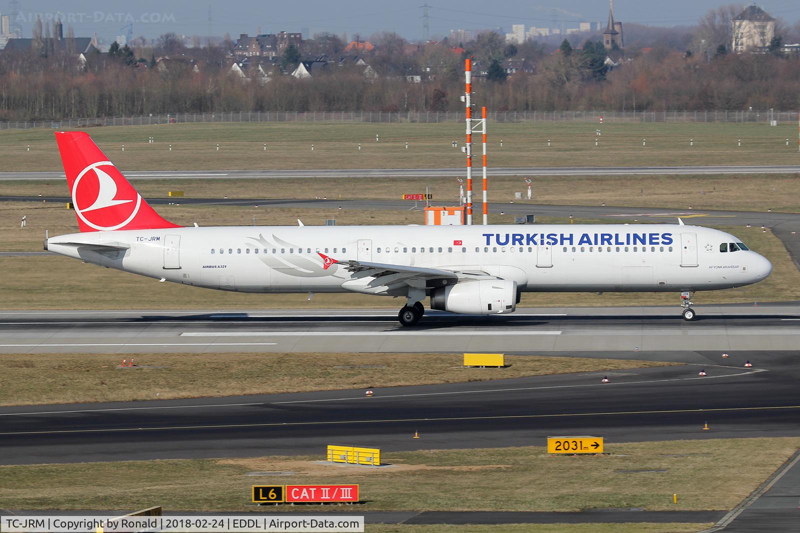 TC-JRM, 2011 Airbus A321-231 C/N 4643, at dus