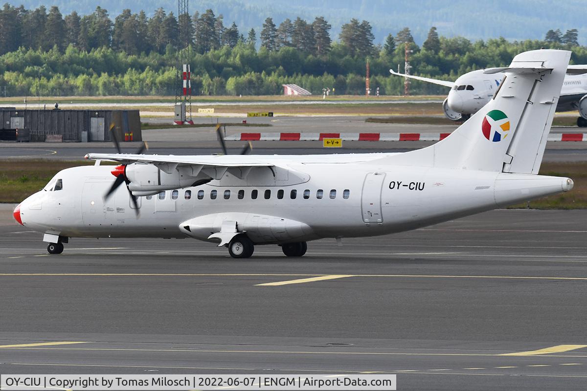 OY-CIU, 1988 ATR 42-312 C/N 112, 