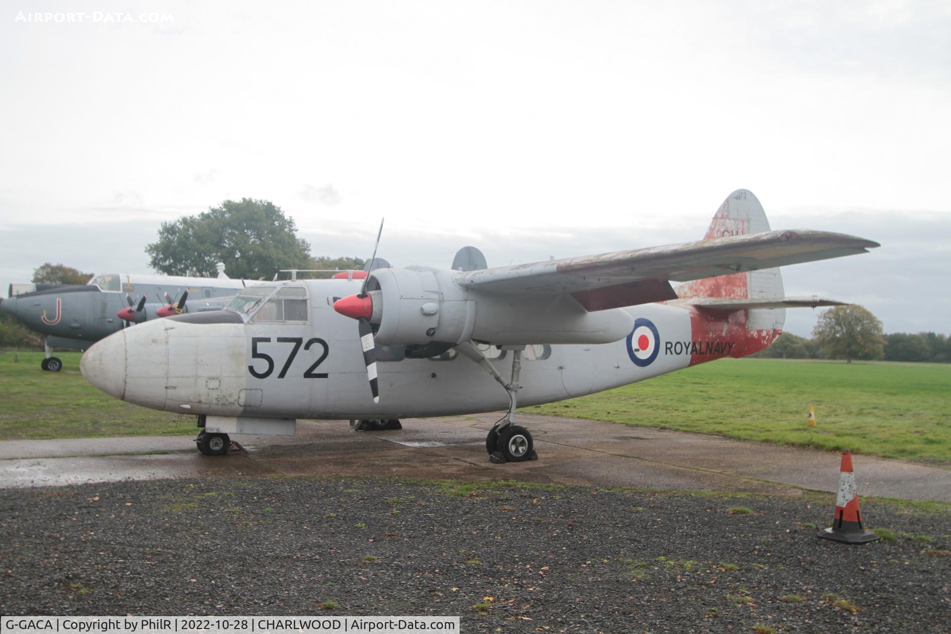 G-GACA, 1952 Percival P-57 Sea Prince T1 C/N P57/58, WP308 (G-GACA) 1952 Hunting Percival Sea Prince T1 RN Gatwick Aviation Museum
