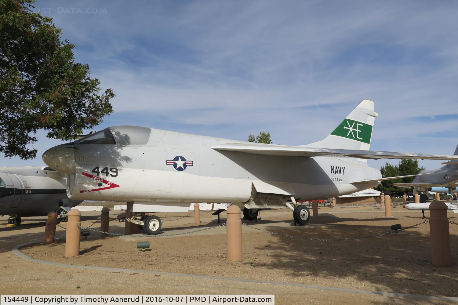 154449, LTV A-7B Corsair II C/N B-089, LTV A-7B Corsair II, c/n: B-089, BuNu 154449