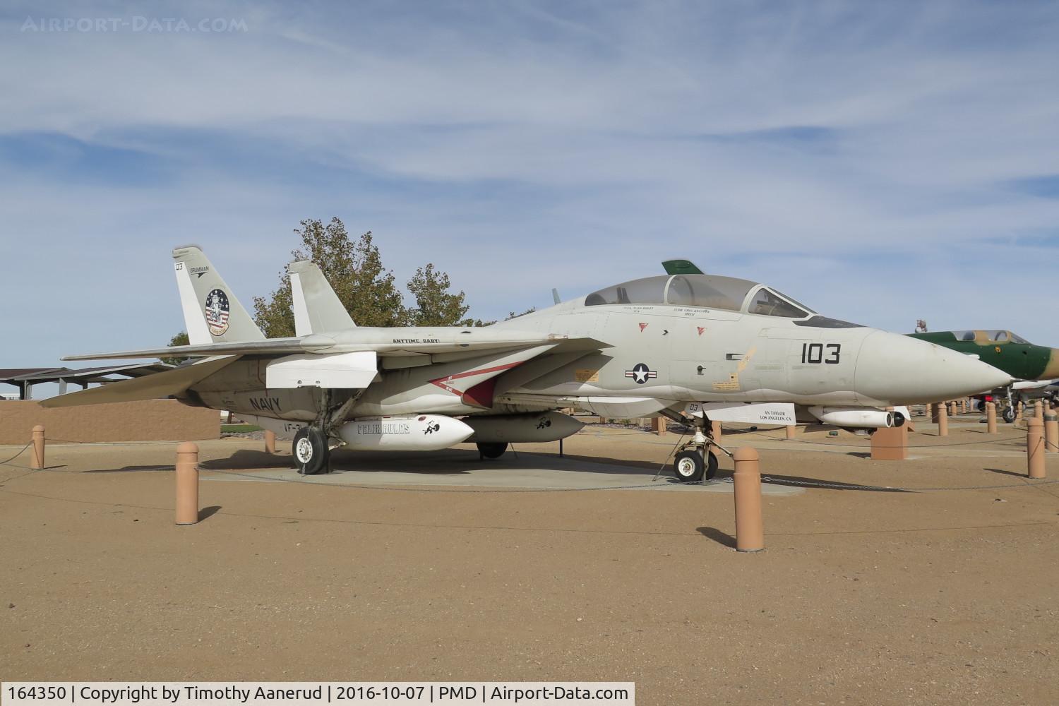 164350, Grumman F-14D Tomcat C/N 625, Grumman F-14D Tomcat, c/n: 625, BuNu 164350