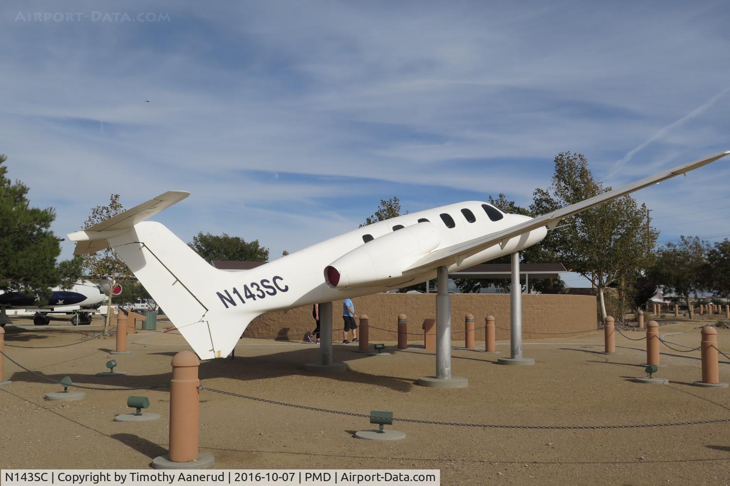 N143SC, Scaled Composites 143 C/N 001, Scaled Composites 143, c/n: 001