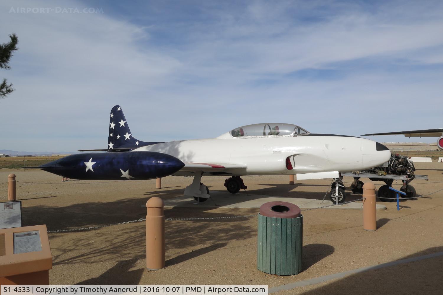 51-4533, 1951 Lockheed T-33A Shooting Star C/N 580-5828, 1951 Lockheed T-33A Shooting Star, c/n: 580-5828