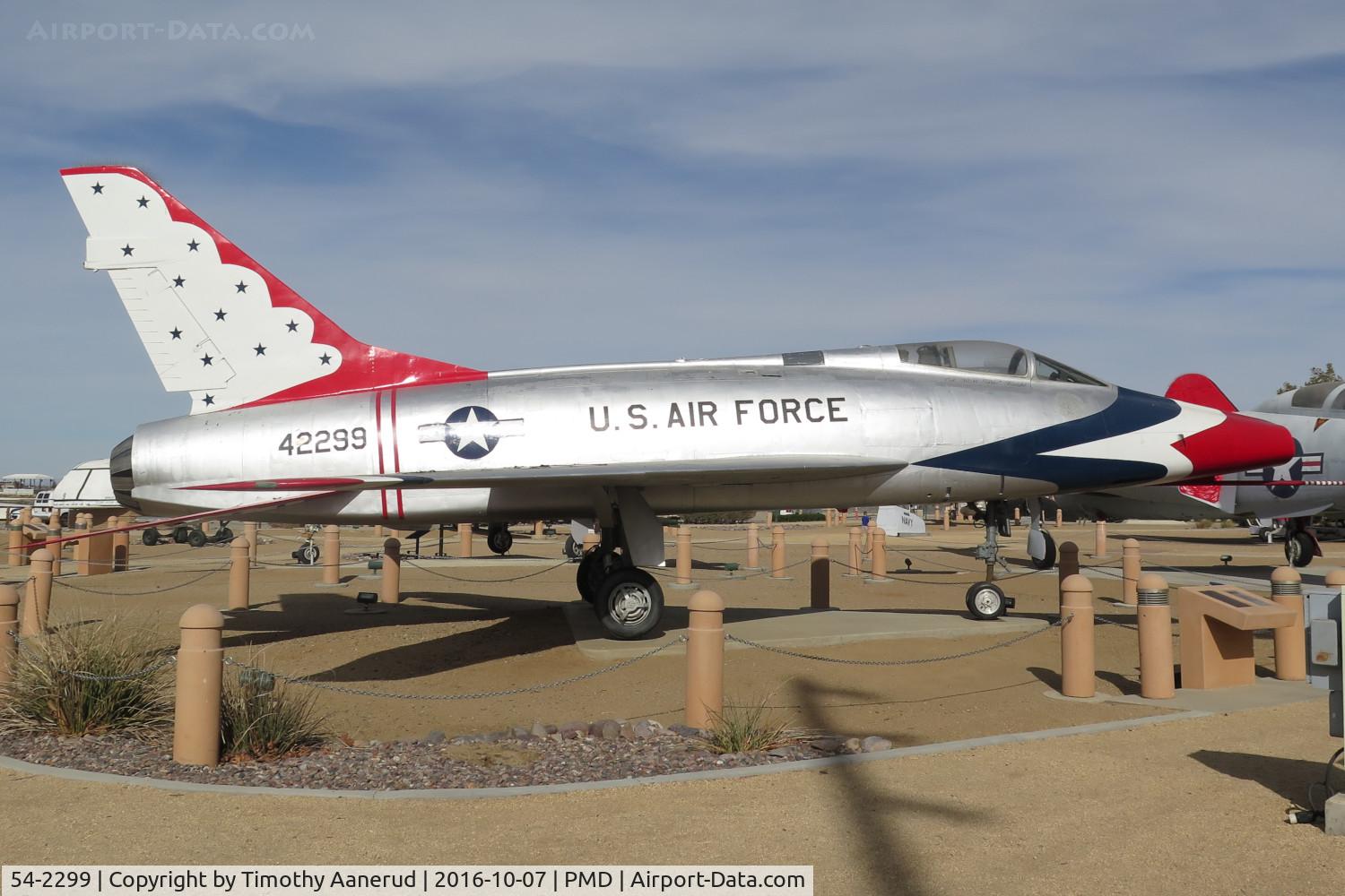 54-2299, 1954 North American F-100D Super Sabre C/N 223-179, 1954 North American F-100D Super Sabre, c/n: 223-179, 54-2299