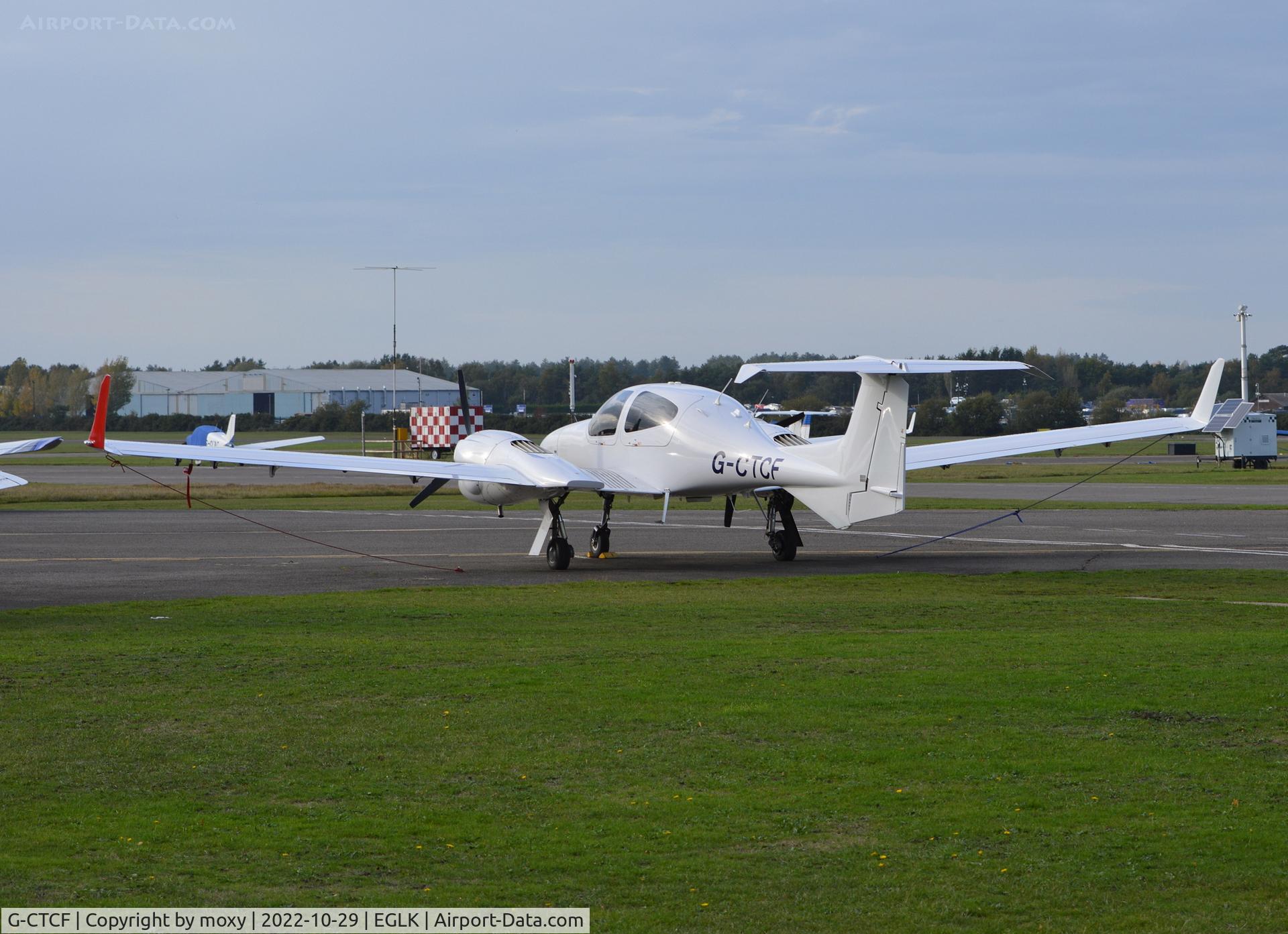 G-CTCF, 2005 Diamond DA-42 Twin Star C/N 42.045, Diamond DA-42 Twin Star at Blackbushe.