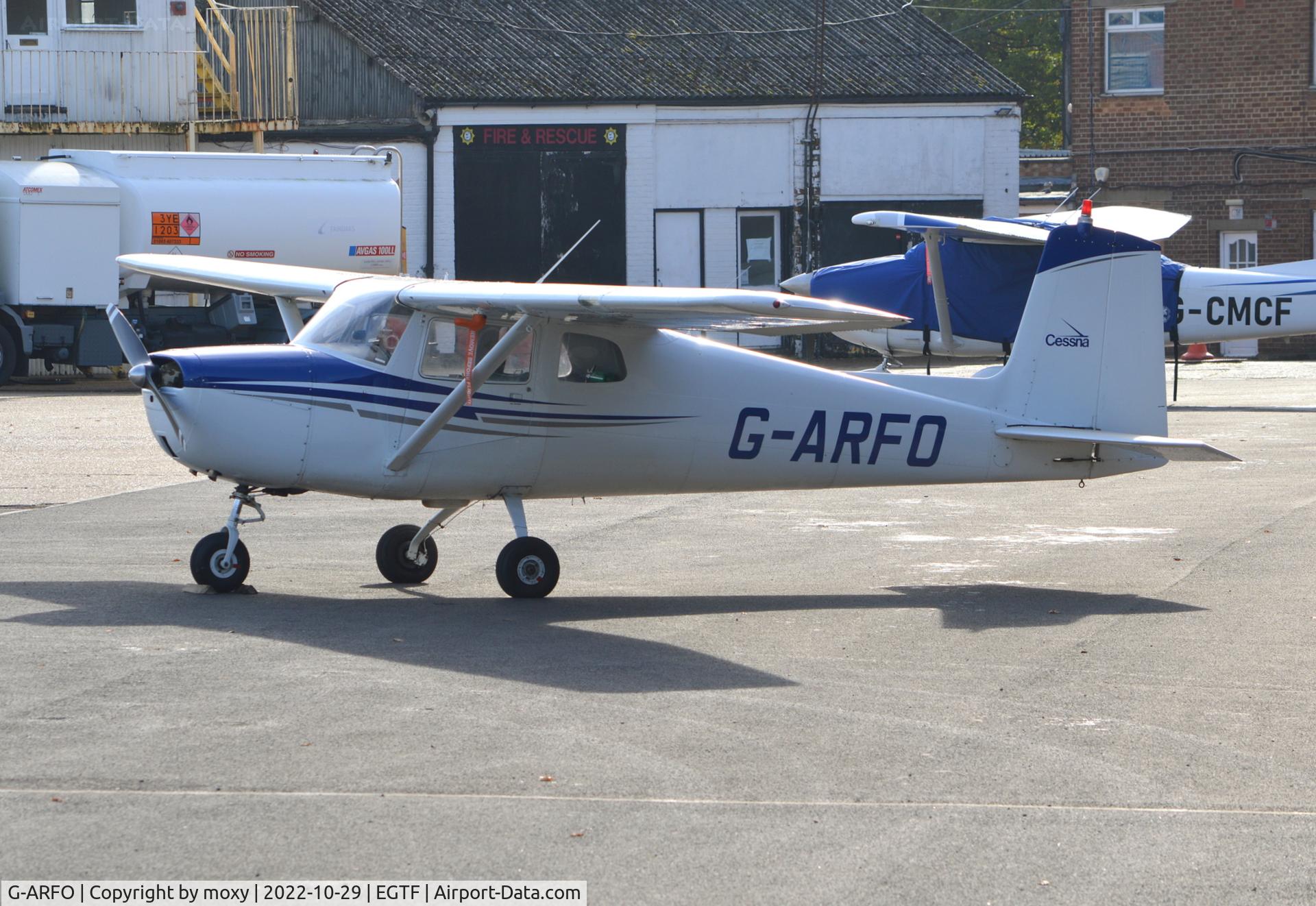 G-ARFO, 1961 Cessna 150A C/N 15059174, Cessna 150A at Fairoaks. Ex N7074X