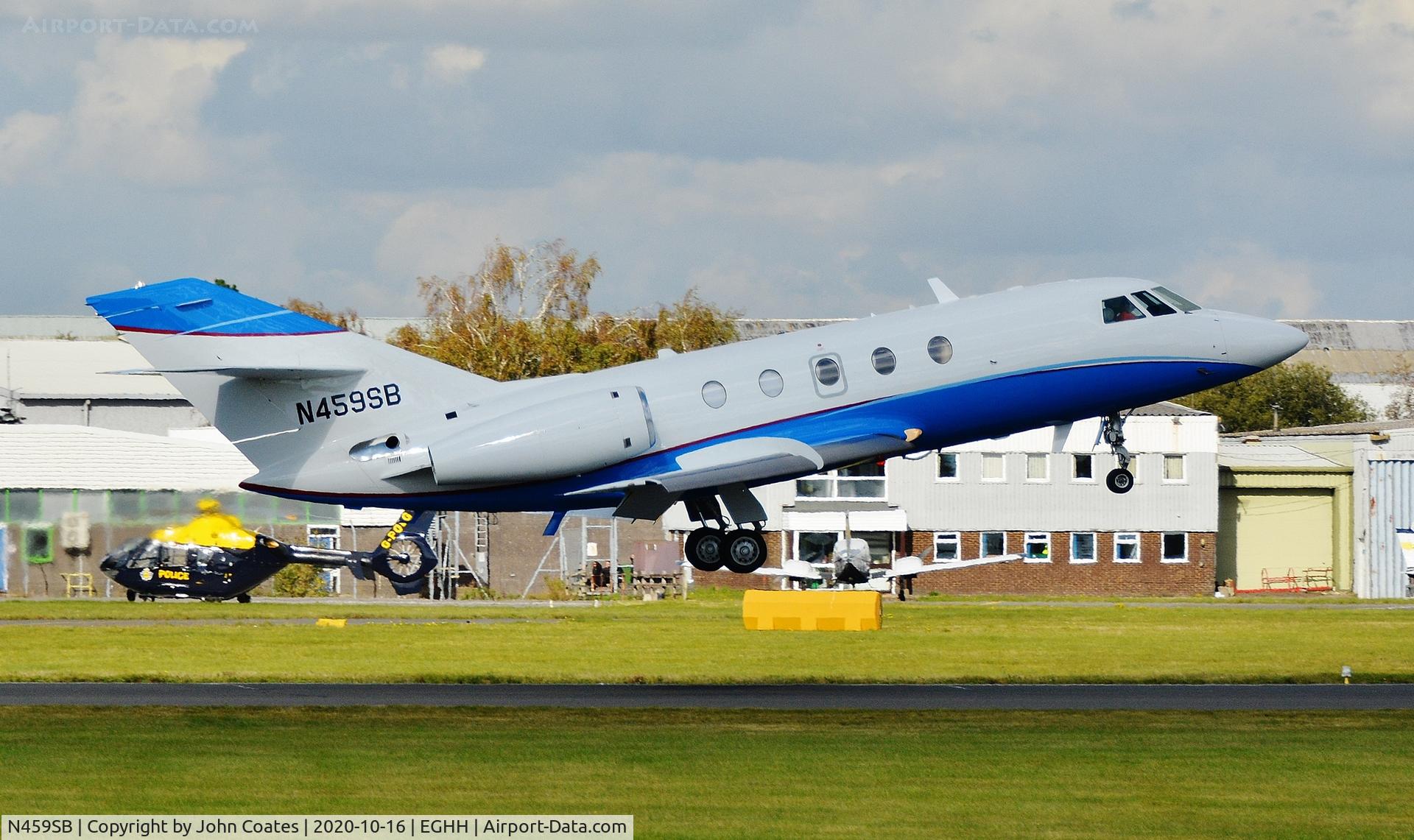 N459SB, 1978 Dassault Falcon 20F C/N 382, On delivery to Cobham Avn. from USA