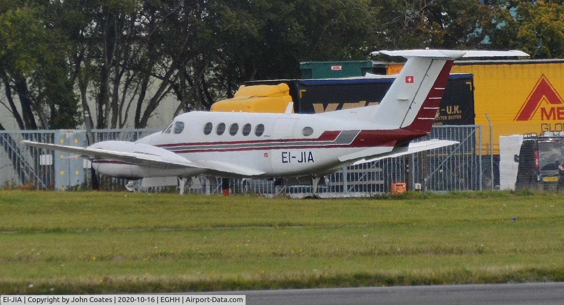 EI-JIA, 1979 Beech 200 Super King Air C/N BB-451, At BAS