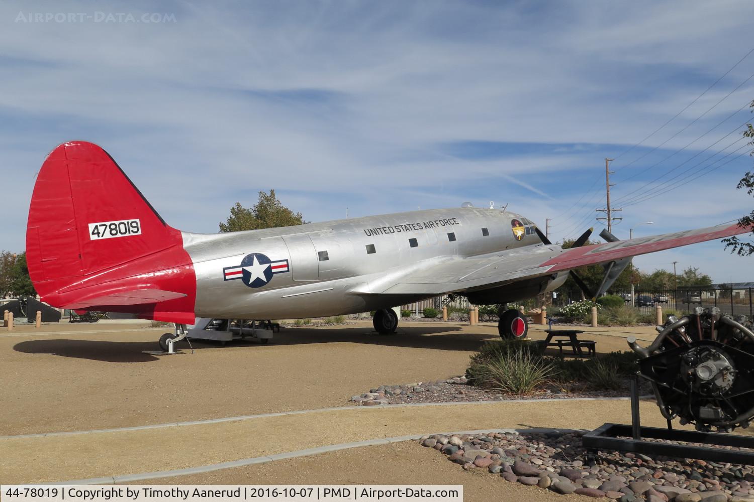 44-78019, 1945 Curtiss C-46D-15-CU Commando C/N 33415, 1945 Curtiss C-46D-15-CU Commando, c/n: 33415