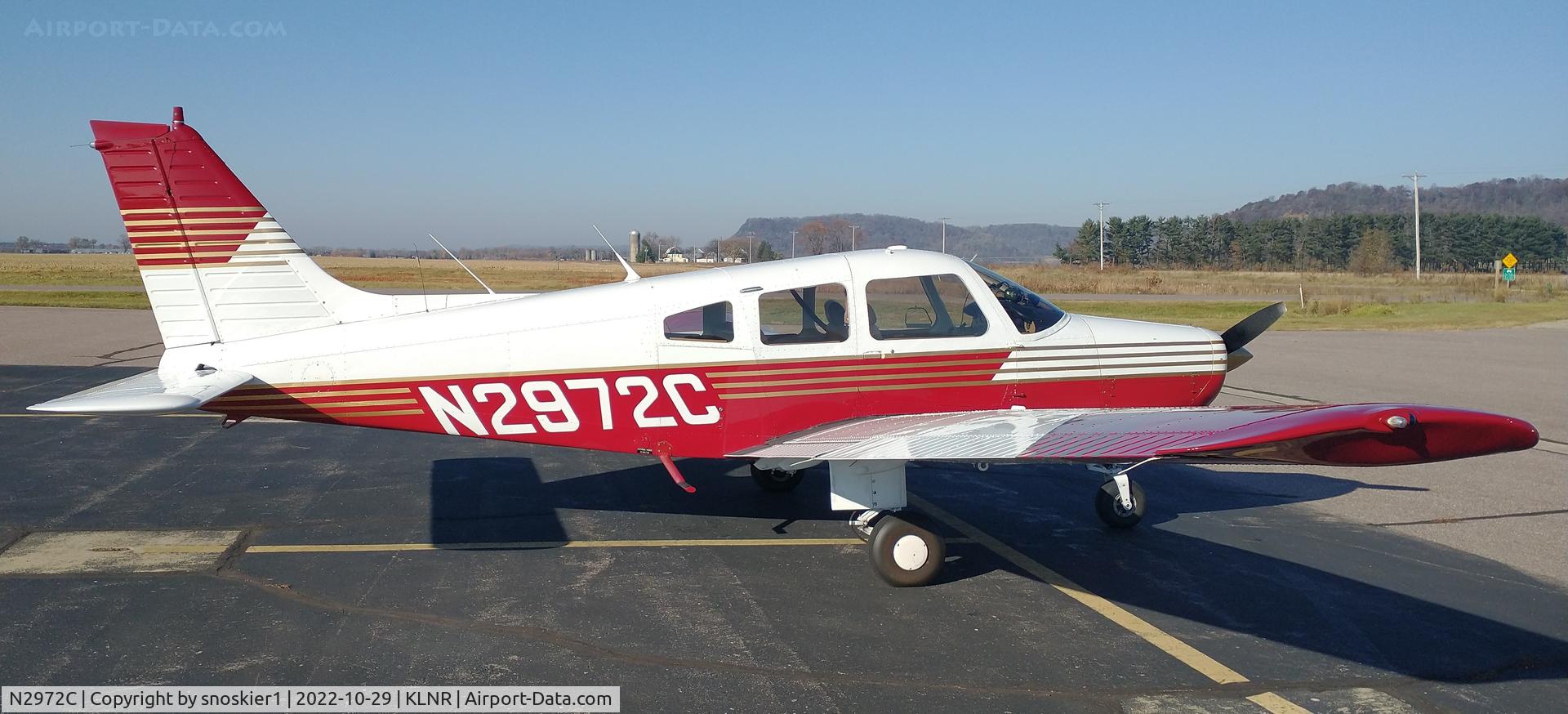 N2972C, 1979 Piper PA-28-161 C/N 28-8016003, Breakfast at KLNR