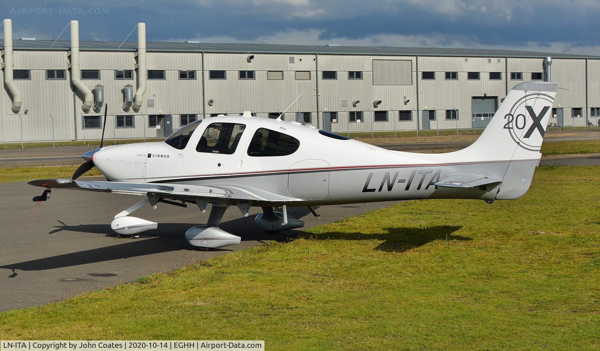LN-ITA, Cirrus SR-20 G3-X C/N 2076, At Bliss Avn.