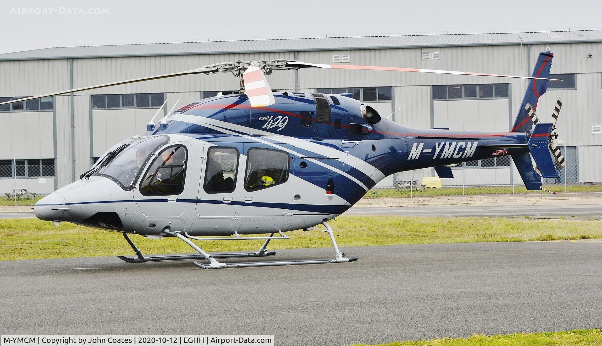 M-YMCM, 2012 Bell 429 GlobalRanger C/N 57107, Visitor at Bliss Avn.
