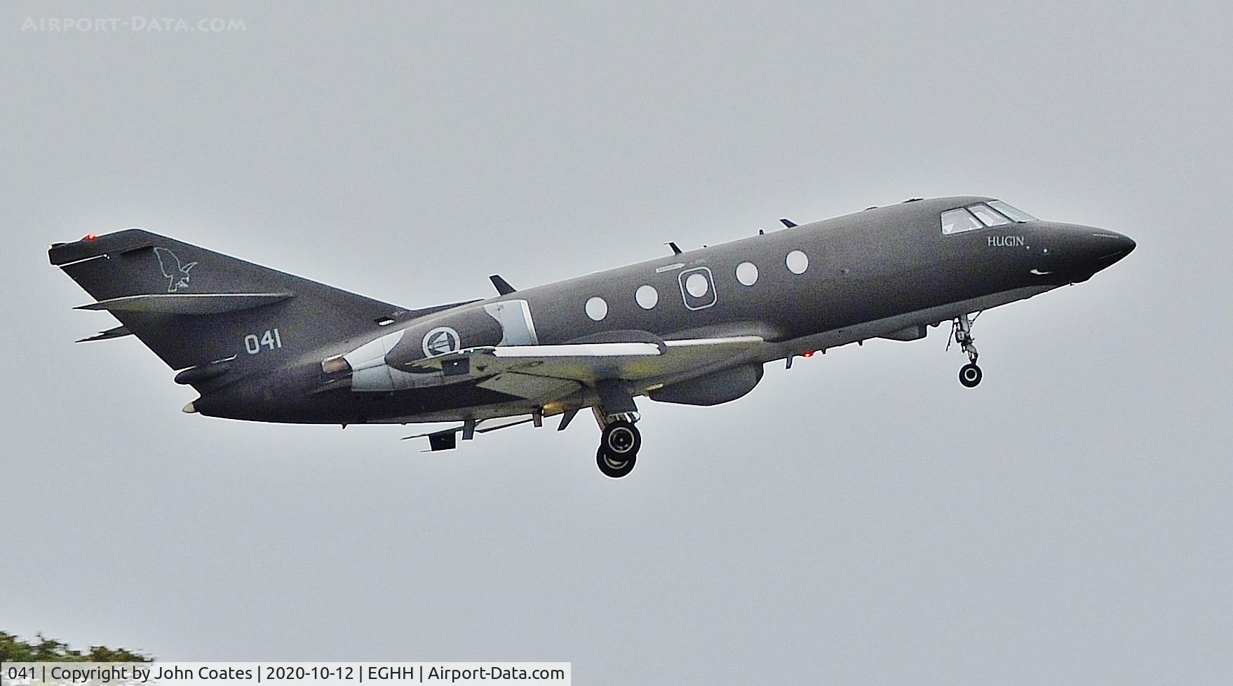041, 1966 Dassault Falcon 20-5B/ECM C/N 041, HUGIN heading for home
