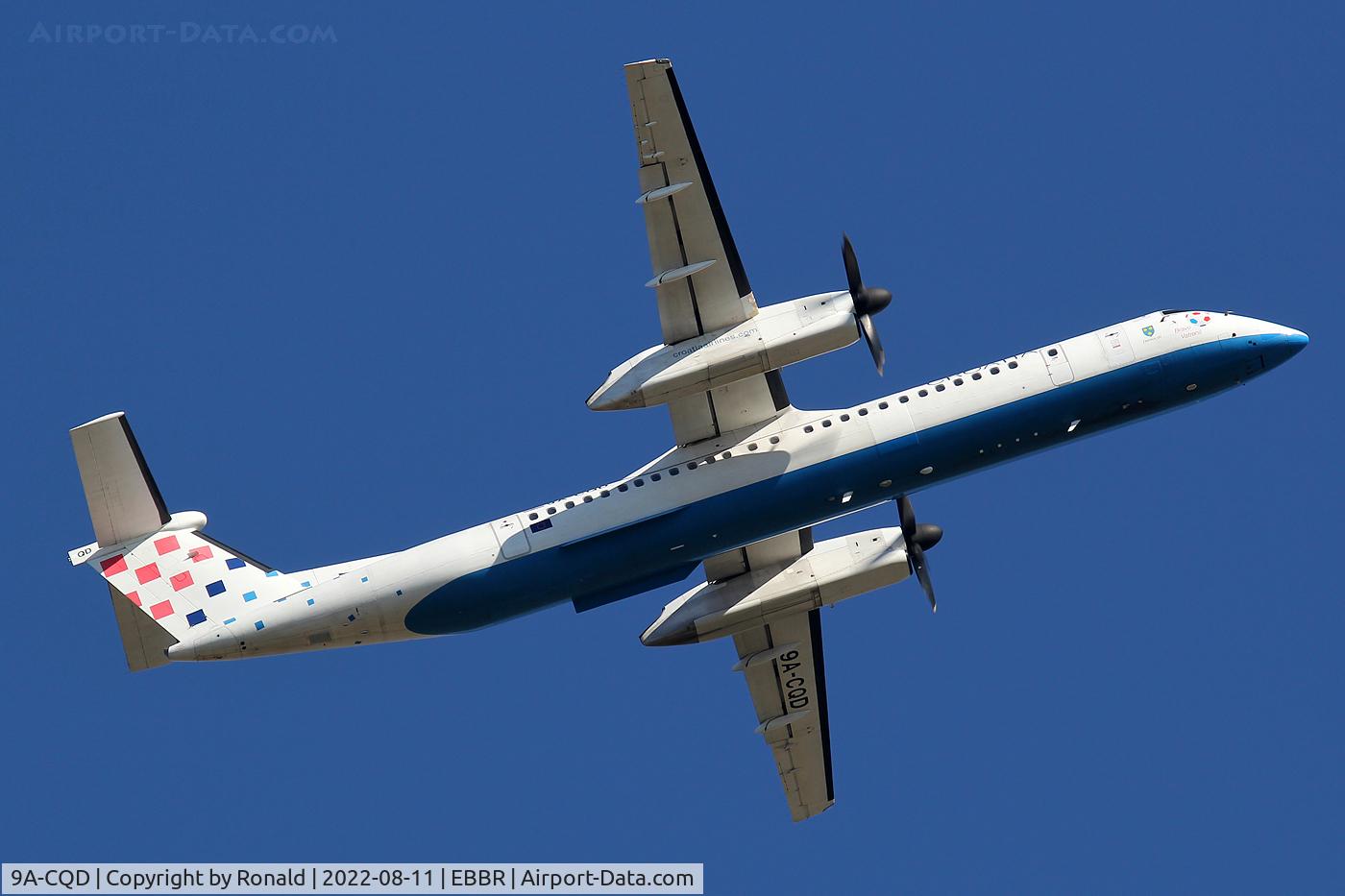 9A-CQD, 2009 De Havilland Canada DHC-8-402Q Dash 8 C/N 4260, at bru