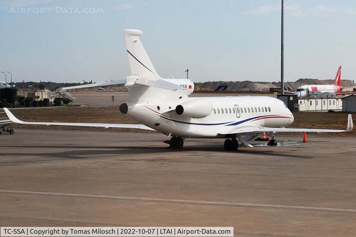 TC-SSA, Dassault Falcon 8X C/N 485, 
