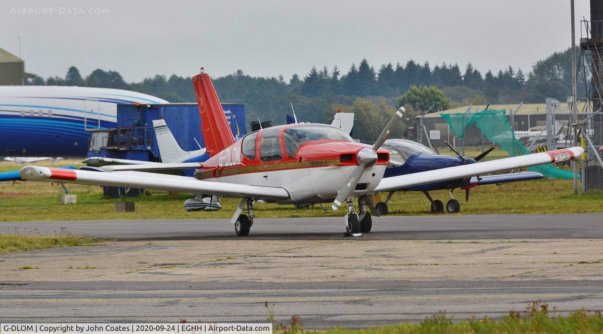 G-DLOM, 1990 Socata TB-20 Trinidad C/N 1102, At Bliss Avn.