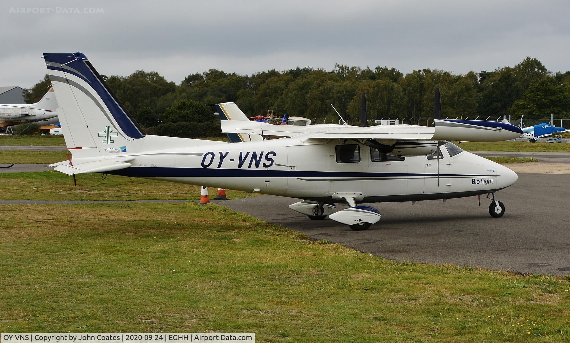 OY-VNS, 2020 Vulcanair P-68C C/N 511/C, At Bliss Avn.