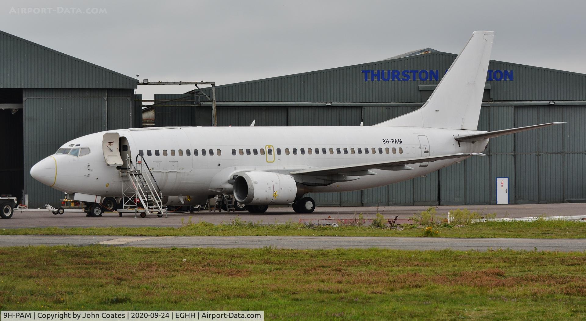 9H-PAM, 1991 Boeing 737-33A C/N 25744, At European Avn.