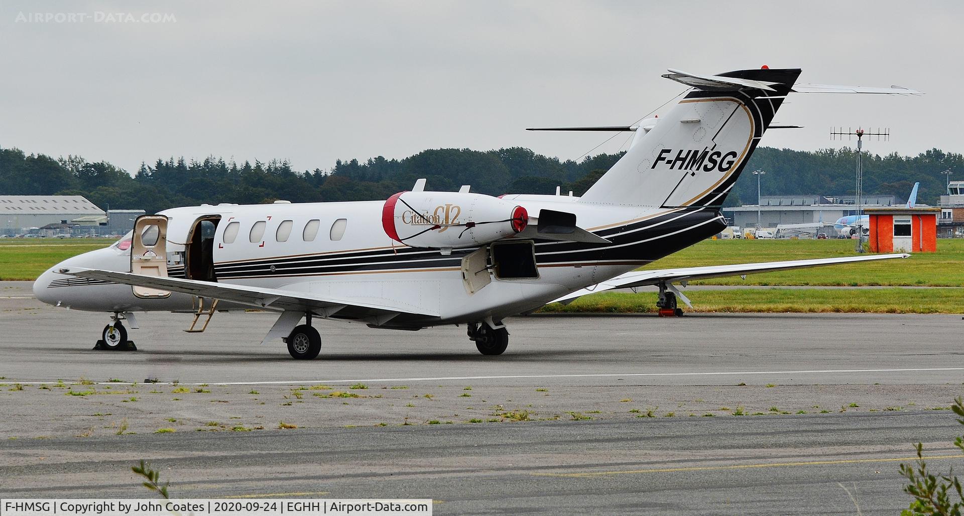 F-HMSG, 2001 Cessna 525A Citation CJ2 C/N 525A-0033, At Technicair