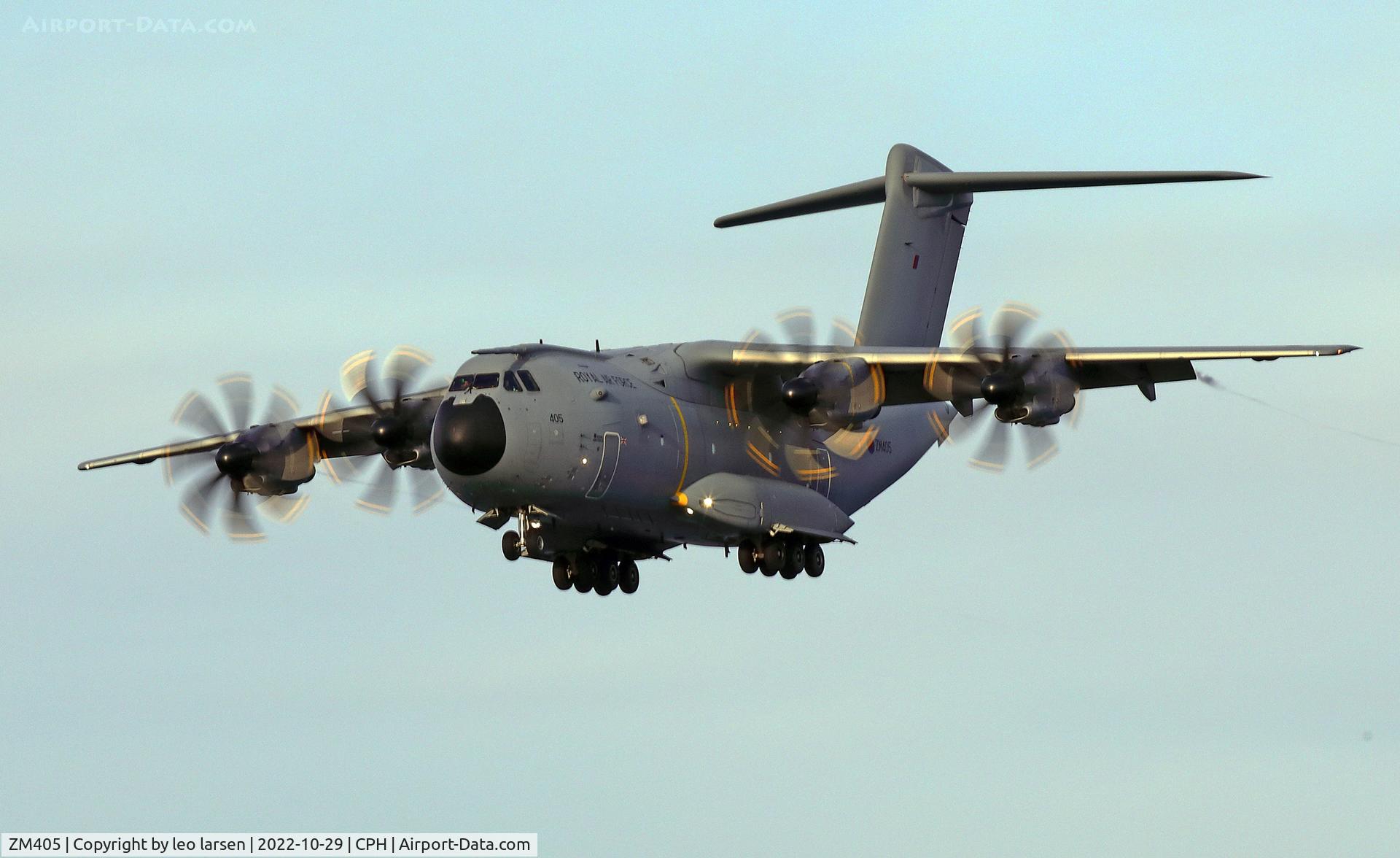 ZM405, 2015 Airbus A400M Atlas C.1 C/N 024, Copenhagen 29.10.2022