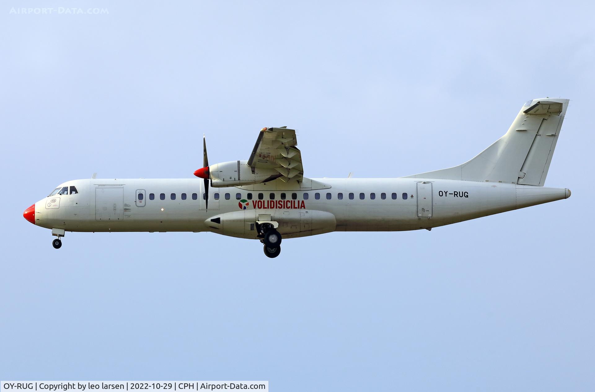 OY-RUG, 1998 ATR 72-202 C/N 509, Copenhagen 29.10.2022