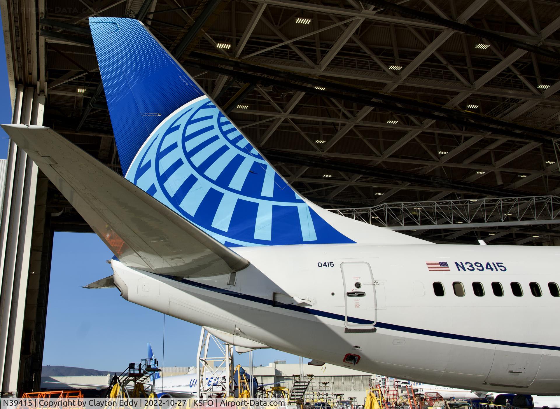 N39415, 2008 Boeing 737-924/ER C/N 32826, SFO 2022.